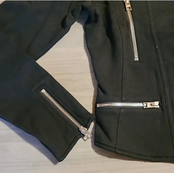 NO LONGER AVAIL NWT Harley Davidson Zip Up Moto Jacket w Hood *!HOST PICK🤩 - Picture 2 of 7